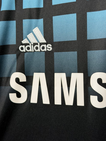 Didier Drogba Chelsea FC 2011-12 away football shirt (M)
