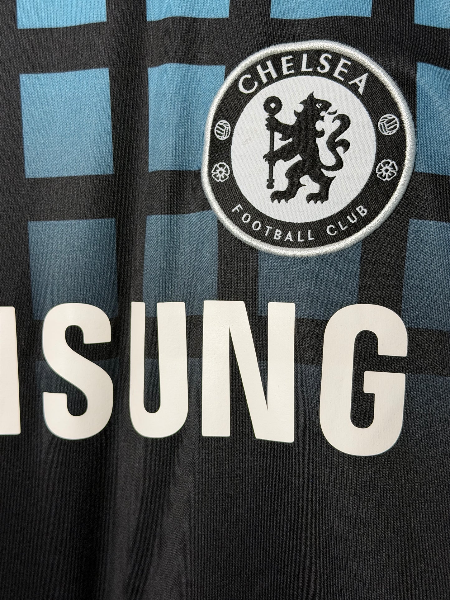 Didier Drogba Chelsea FC 2011-12 away football shirt (M)