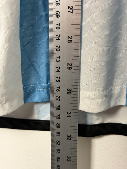 Lionel Messi Argentina 2022 World Cup final home football shirt (L)