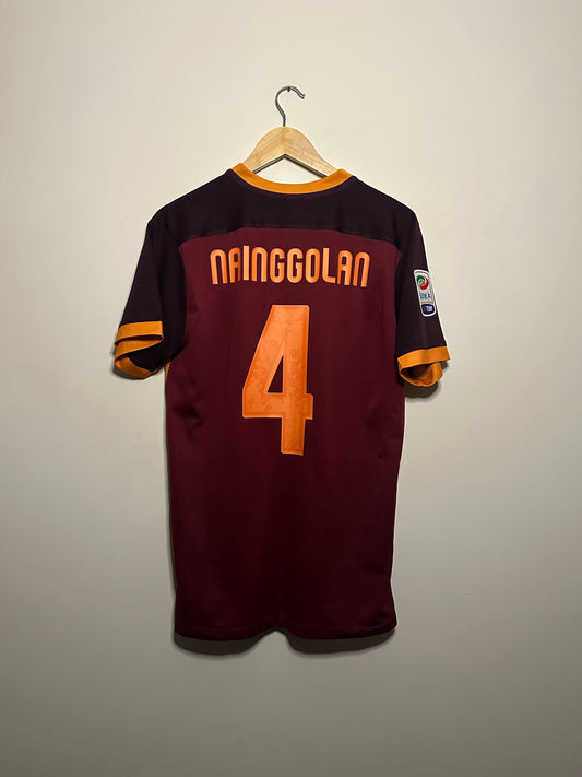 Radja Nainggolan AS Roma 2015-16 home football shirt (L)