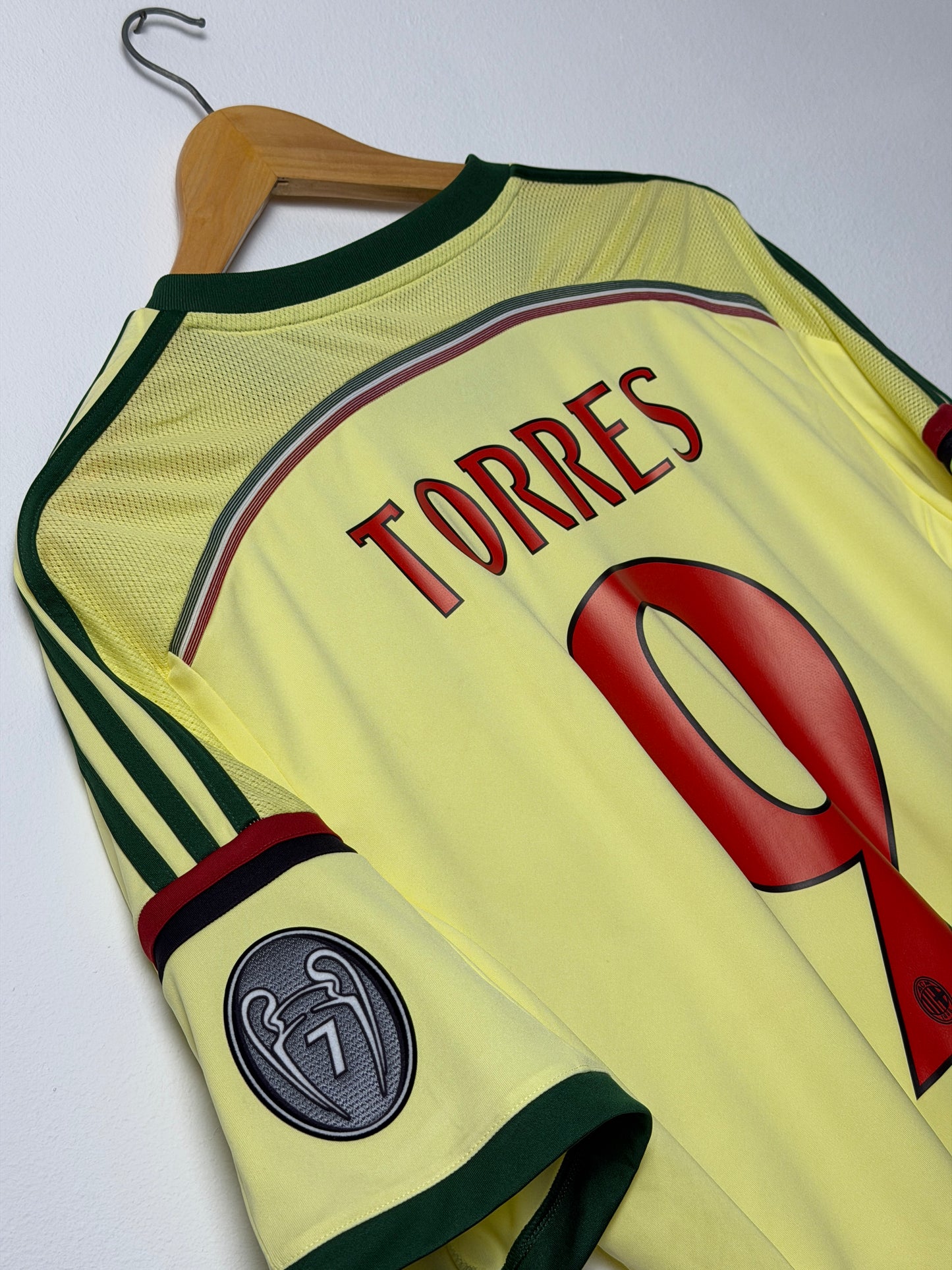 Fernando Torres AC Milan 2014-15 third football shirt (L)