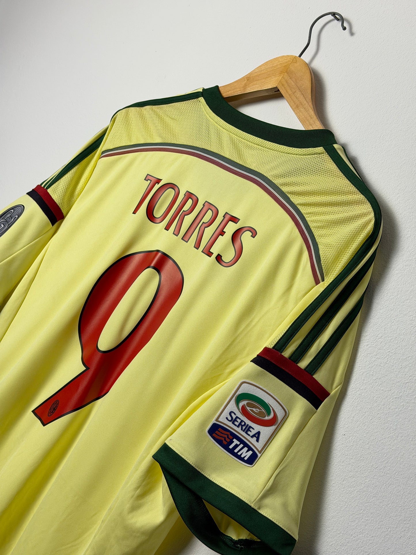 Fernando Torres AC Milan 2014-15 third football shirt (L)