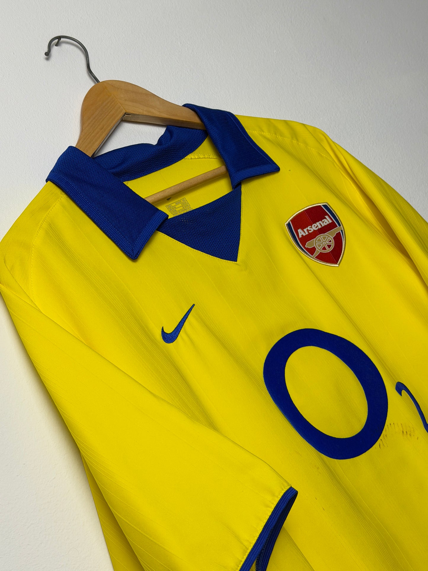 Thierry Henry Arsenal FC 2003-04 away football shirt (L)