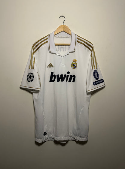 Cristiano Ronaldo Real Madrid CF 2011-12 home football shirt (XL)