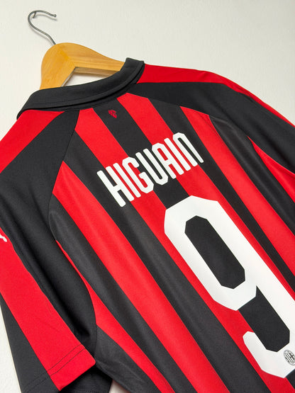 Gonzalo Higuain AC Milan 2018-19 home football shirt (L)