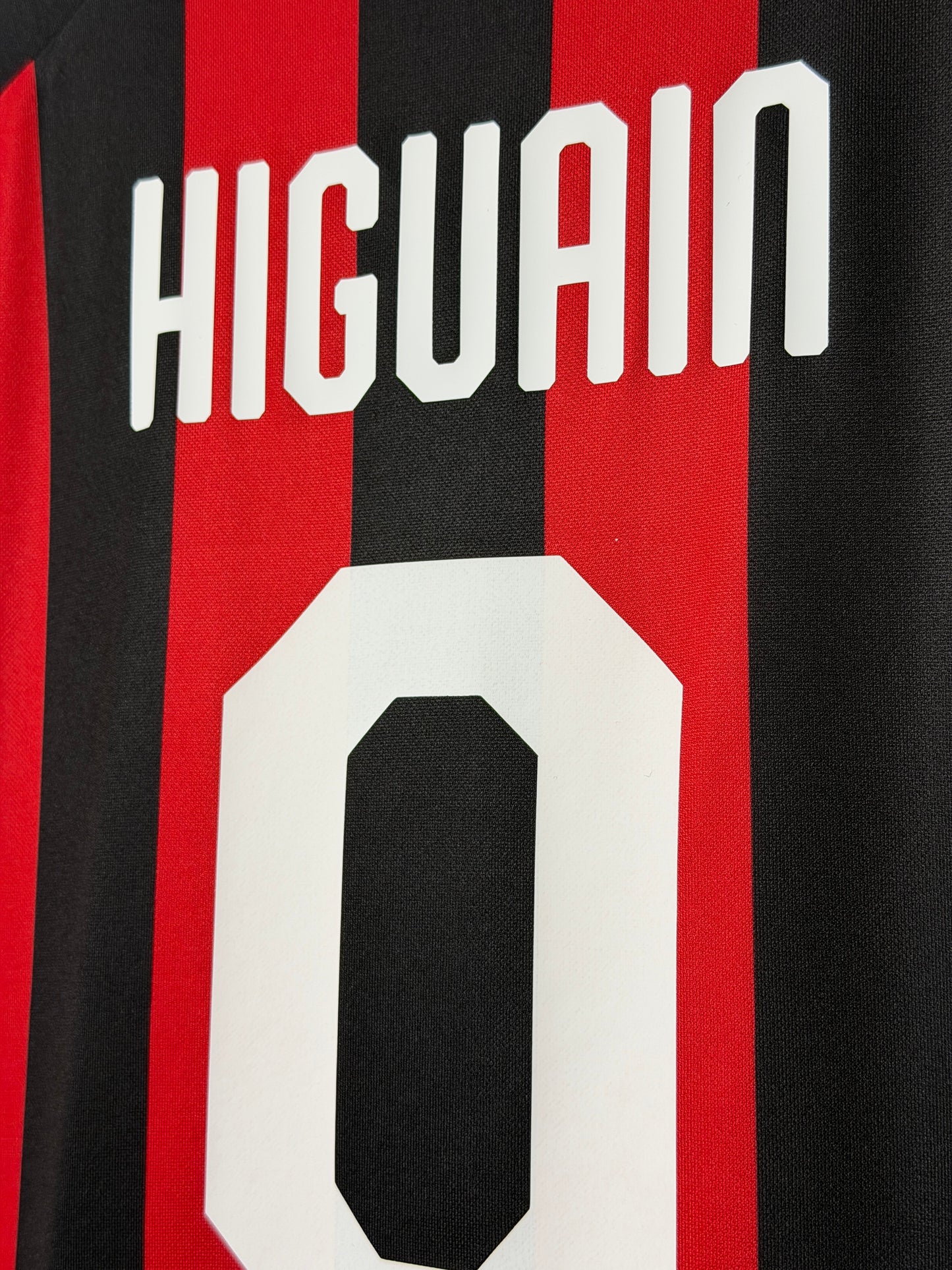 Gonzalo Higuain AC Milan 2018-19 home football shirt (L)