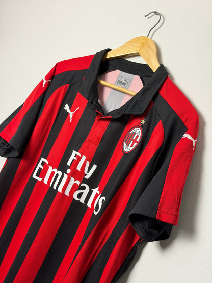 Gonzalo Higuain AC Milan 2018-19 home football shirt (L)