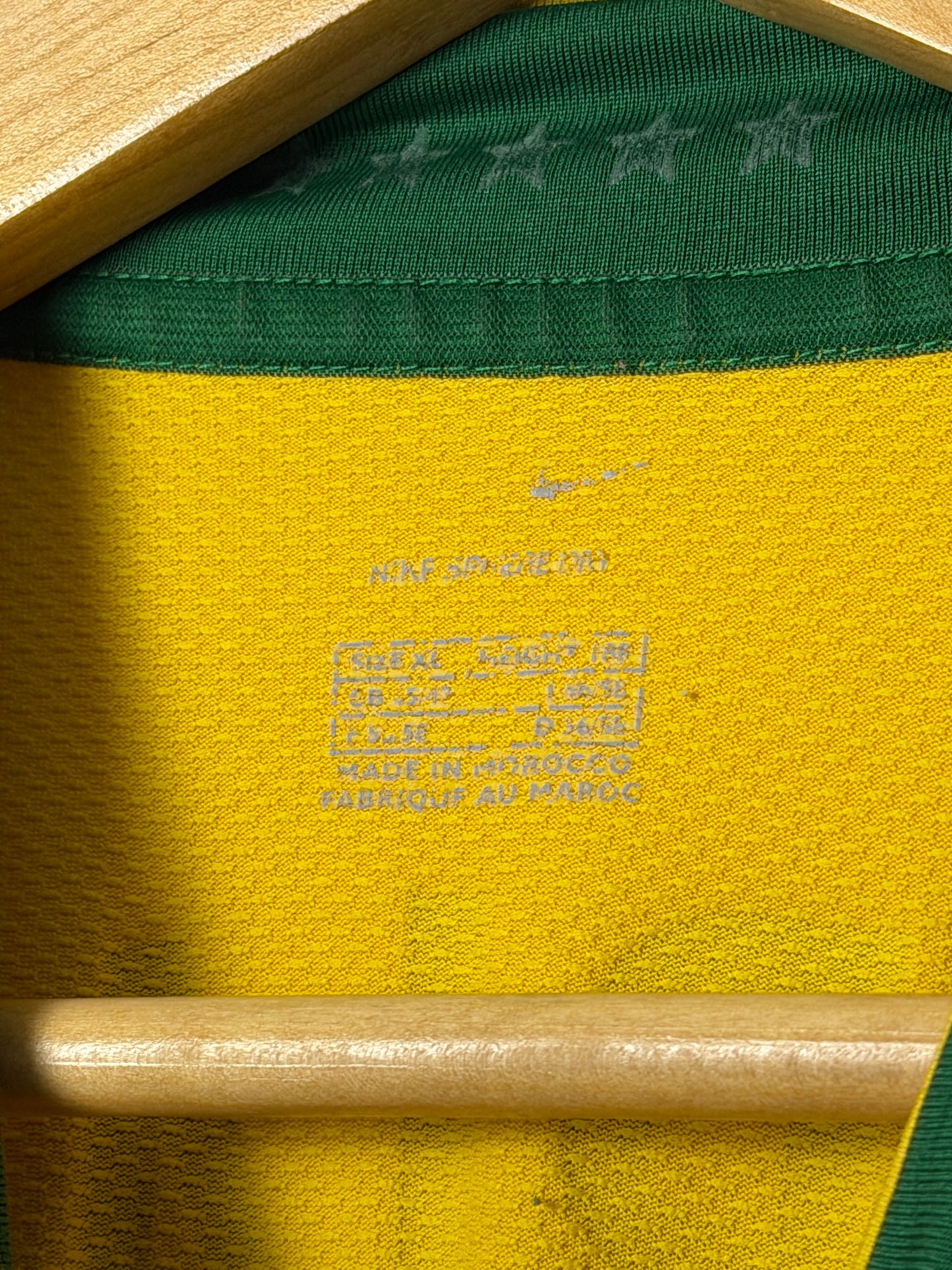 Adriano Brazil 2006 World Cup home football shirt (XL)