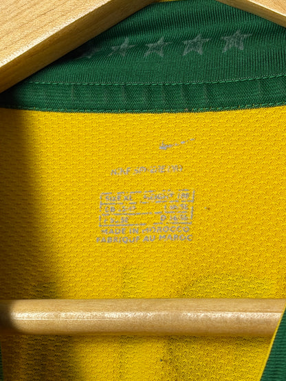 Adriano Brazil 2006 World Cup home football shirt (XL)