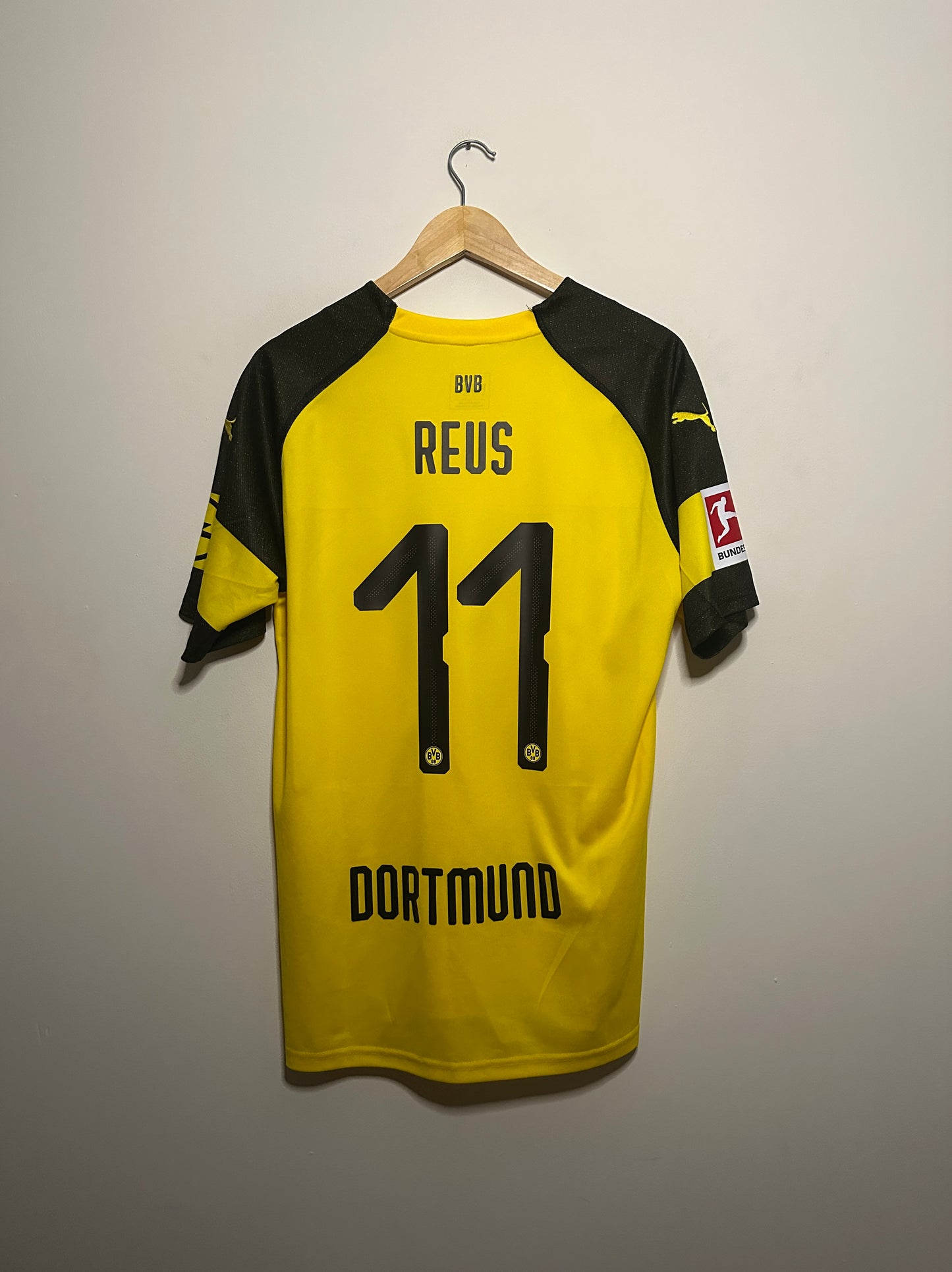 Marco Reus Borussia Dortmund 2018-19 home football shirt (L)