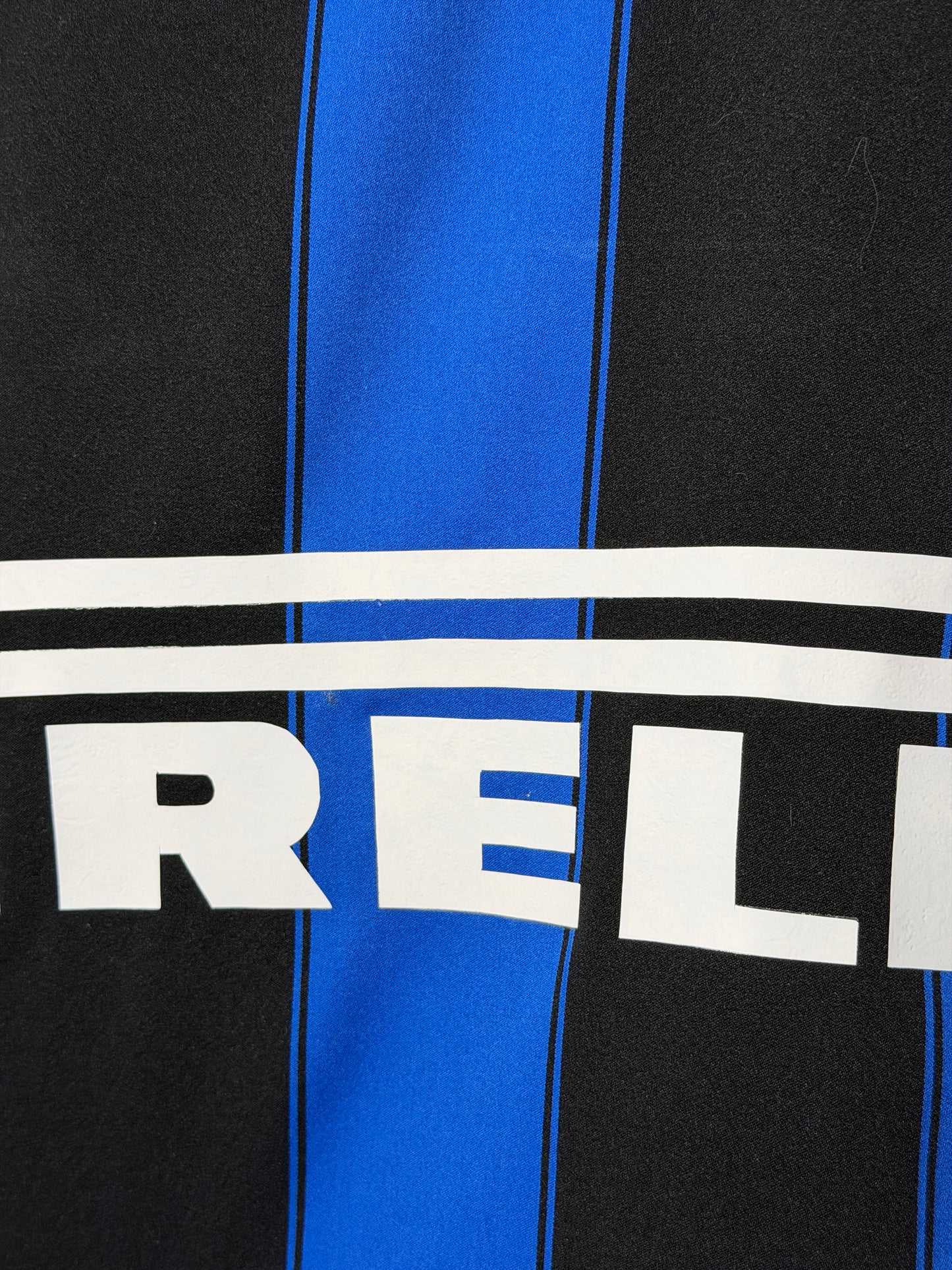 Adriano Inter Milan 2003-04 home football shirt (XL)