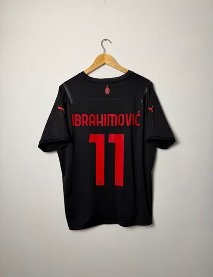 Zlatan Ibrahimovic AC Milan 2020-21 third football shirt (XL)