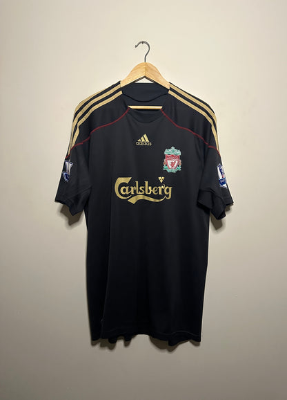 Fernando Torres Liverpool FC 2009-10 away football shirt (XL)