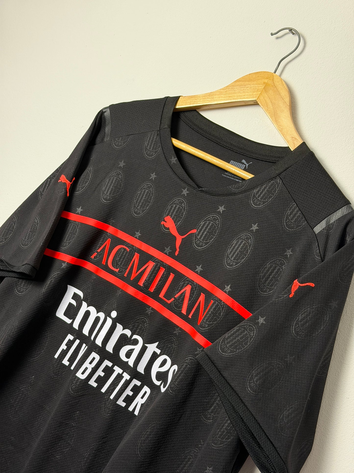 Zlatan Ibrahimovic AC Milan 2020-21 third football shirt (XL)