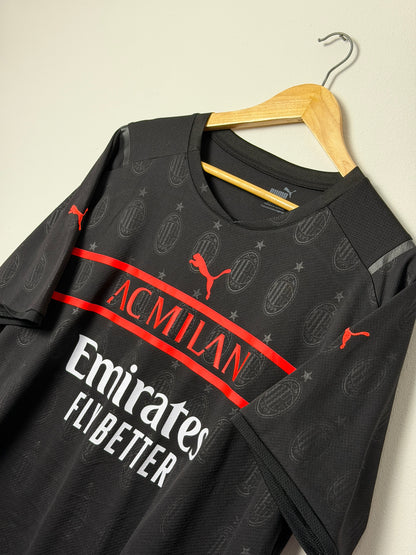 Zlatan Ibrahimovic AC Milan 2020-21 third football shirt (XL)