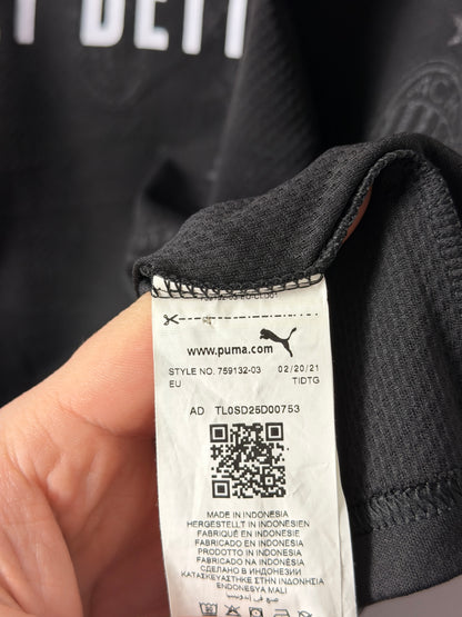 Zlatan Ibrahimovic AC Milan 2020-21 third football shirt (XL)