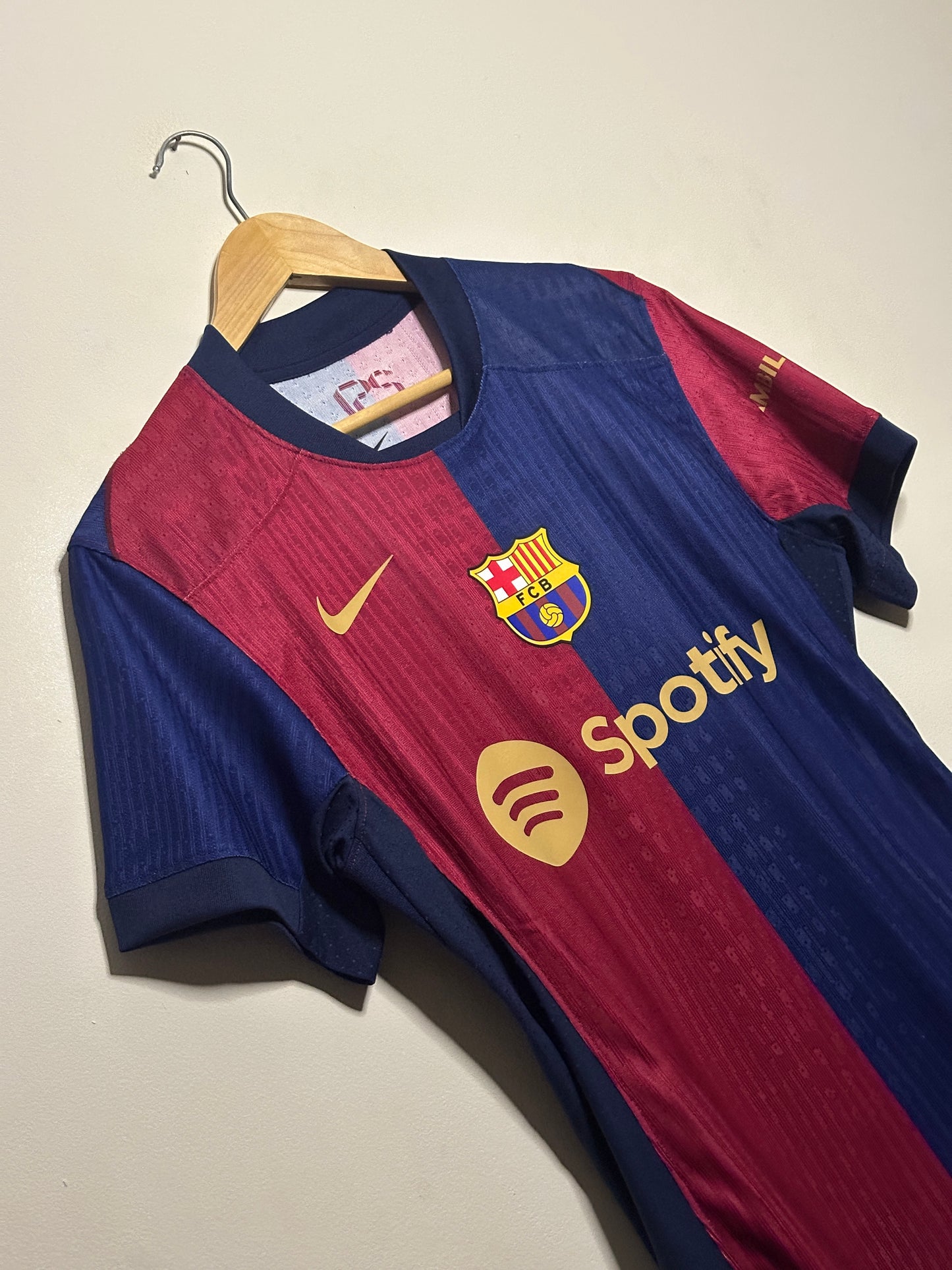 Robert Lewandowski FC Barcelona DRI-FIT ADV home football shirt (M)
