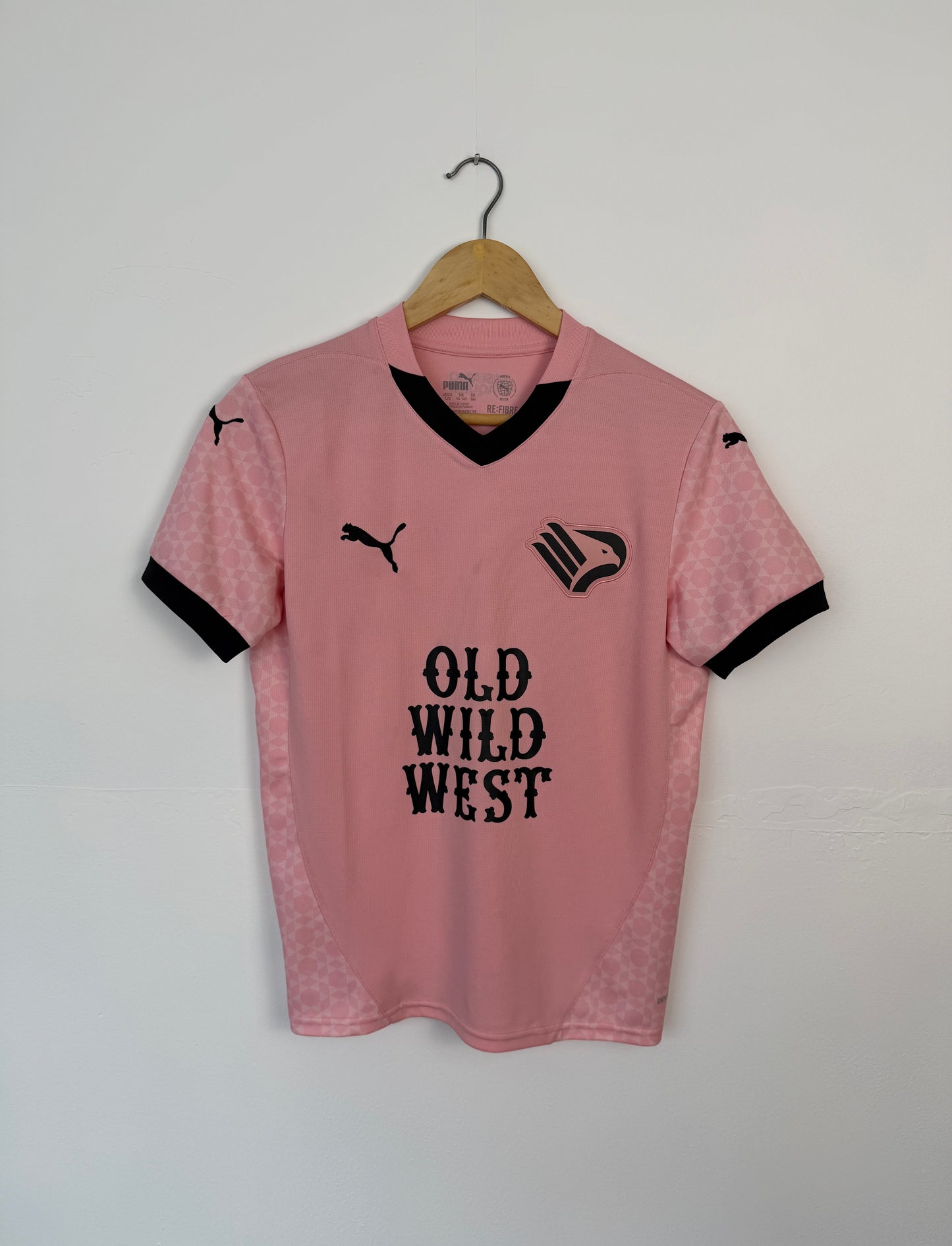 Palermo FC 2024-25 home football shirt (13-14Y)