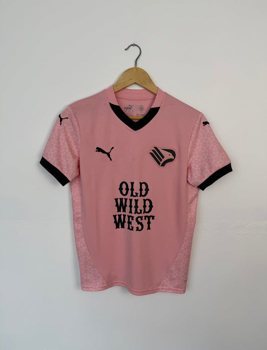 Palermo FC 2024-25 home football shirt (13-14Y)