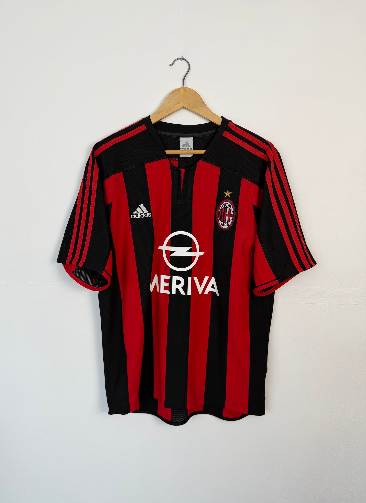Paolo Maldini AC Milan 2003-04 home football shirt (M)