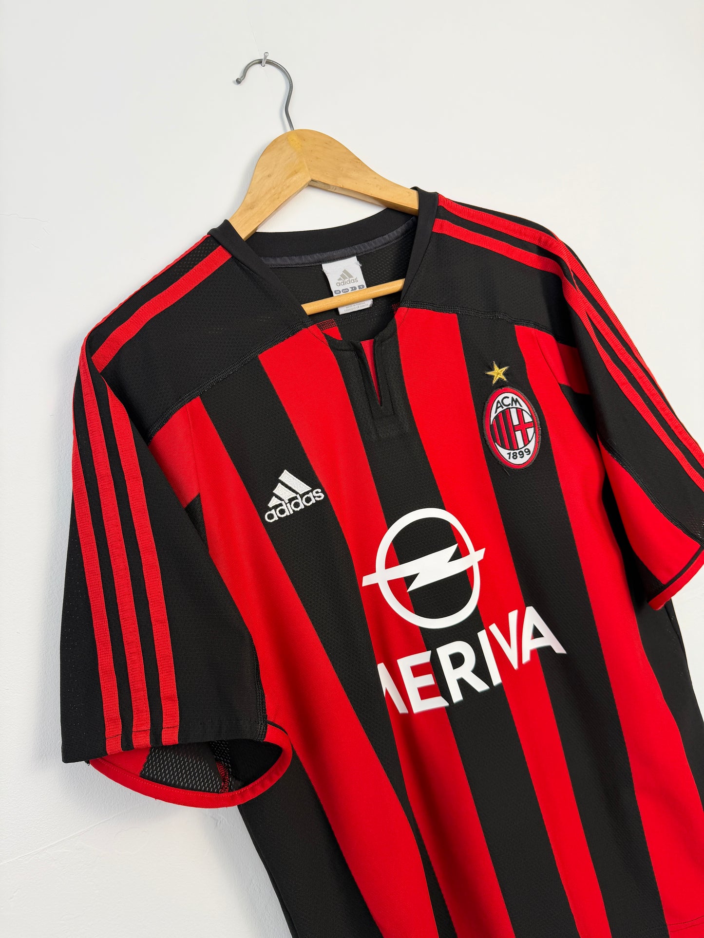 Paolo Maldini AC Milan 2003-04 home football shirt (M)