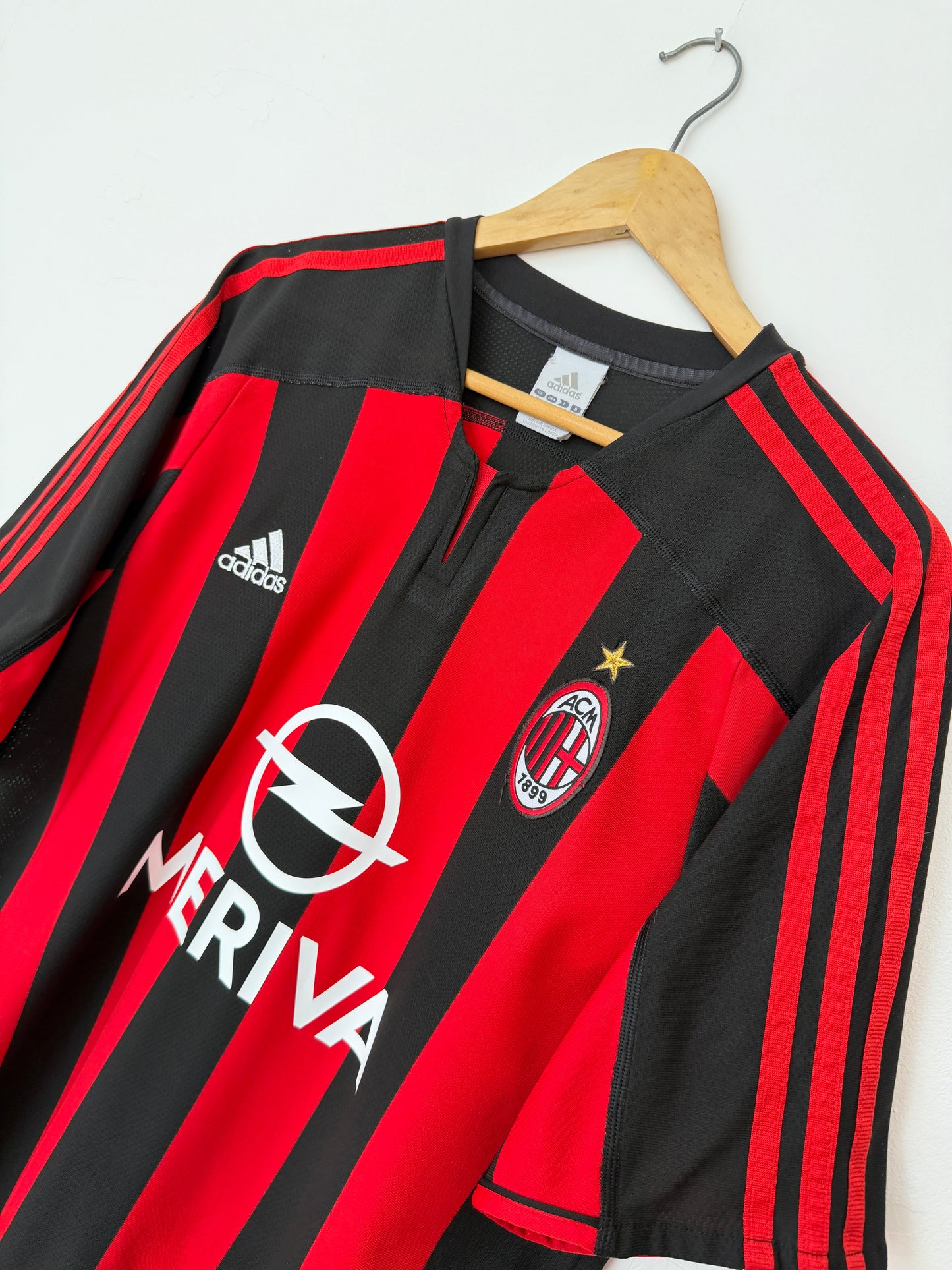 Paolo Maldini AC Milan 2003-04 home football shirt (M)