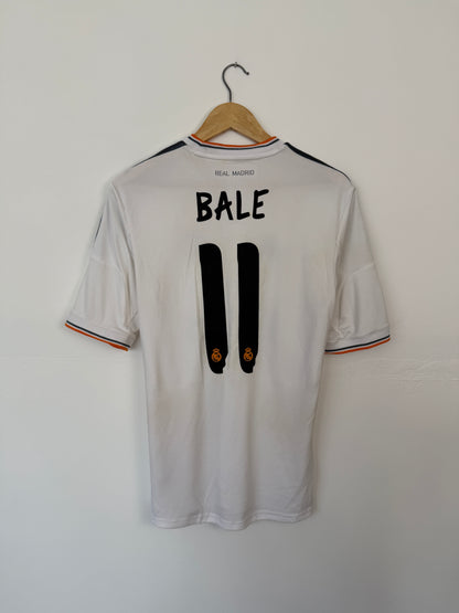 Gareth Bale Real Madrid CF 2013-14 home football shirt (S)