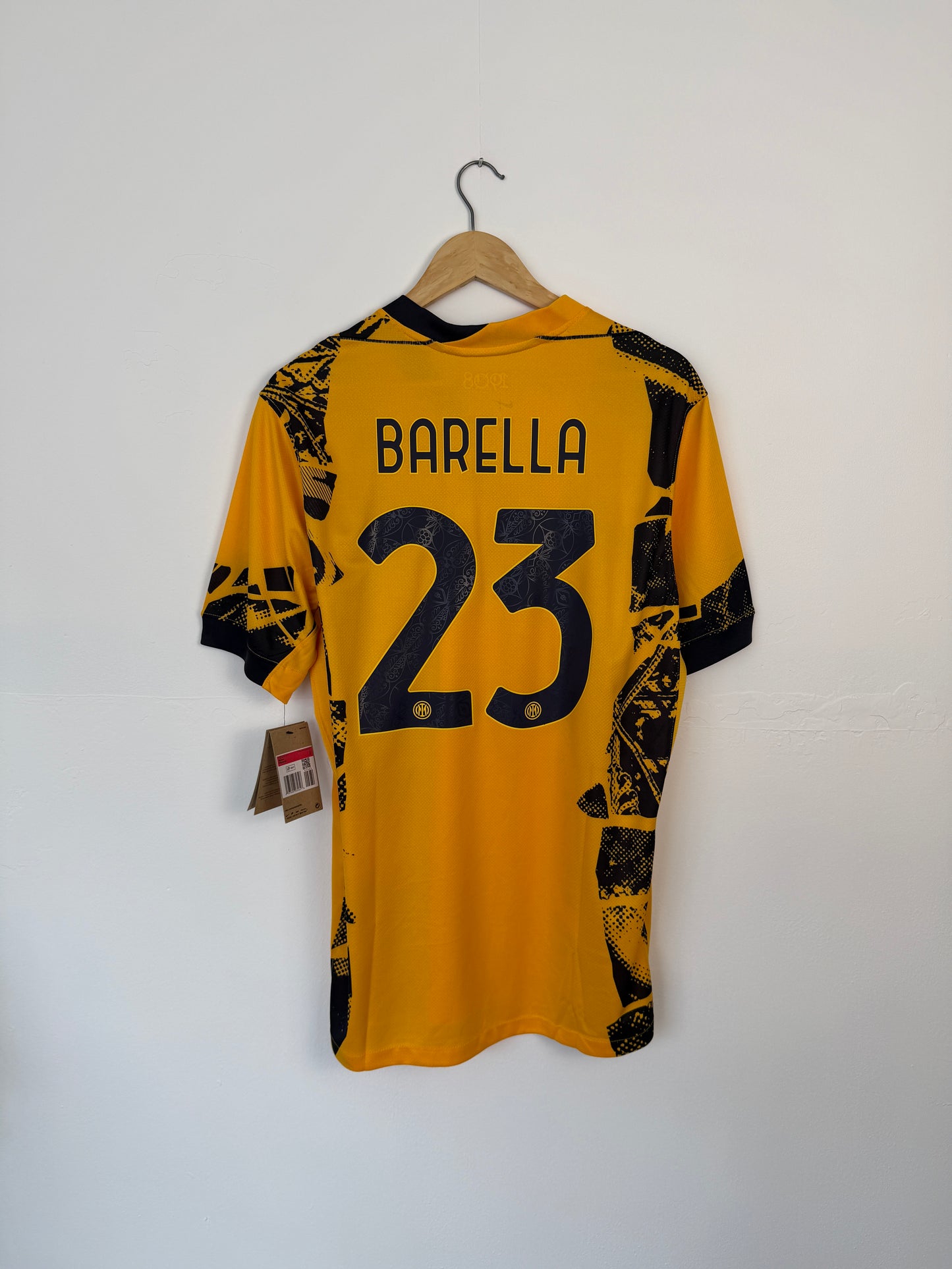 Nicolo Barella Inter Milan 2024-25 third football shirt (L)