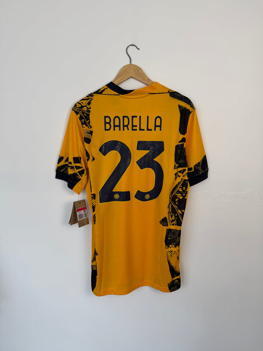 Nicolo Barella Inter Milan 2024-25 third football shirt (L)