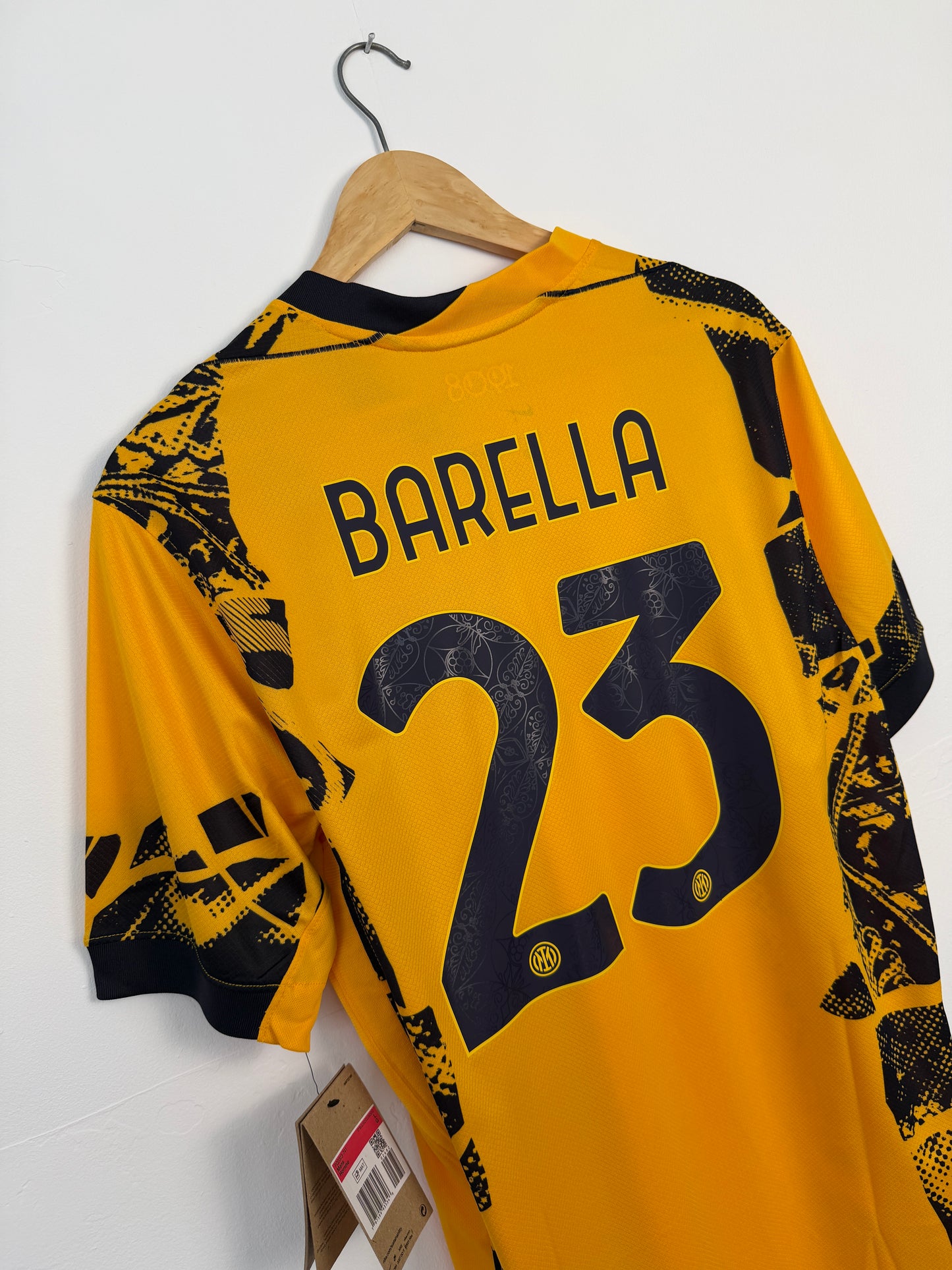 Nicolo Barella Inter Milan 2024-25 third football shirt (L)