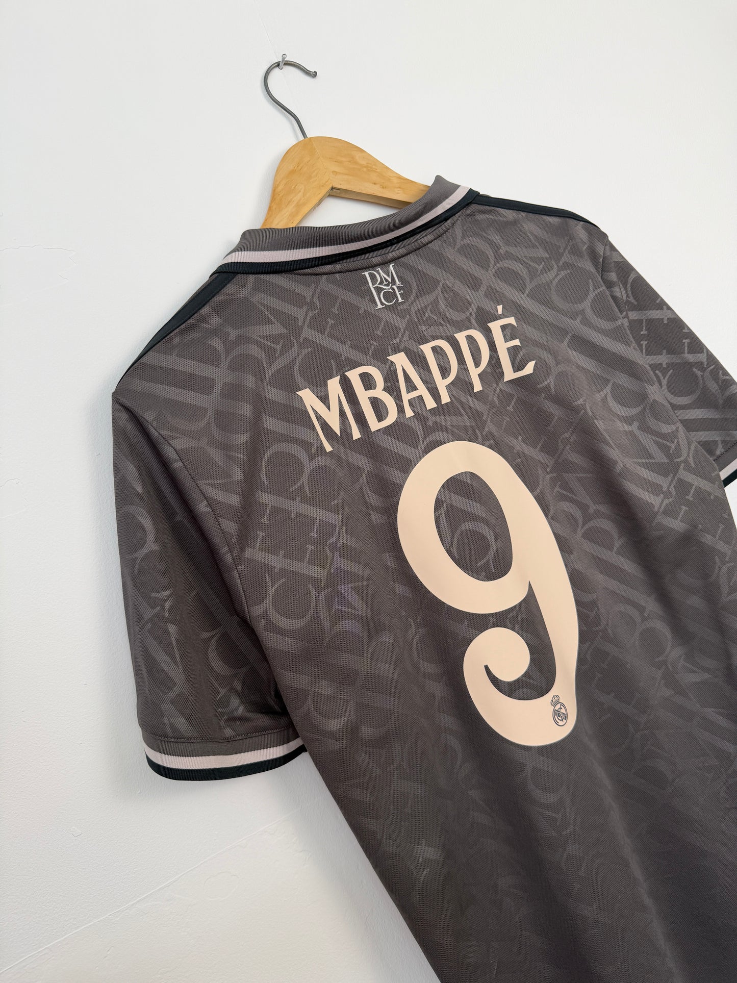 Kylian Mbappe Real Madrid CF 2024-25 third football shirt (L)