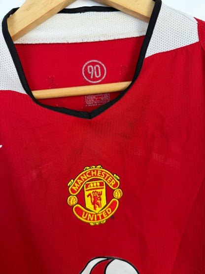 Cristiano Ronaldo Manchester United 2004-06 home football shirt (L)