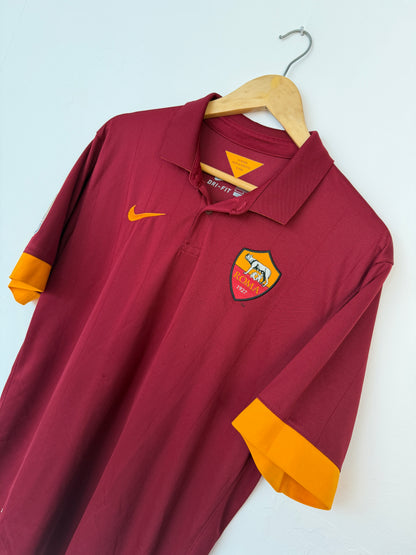 Seydou Doumbia AS Roma 2014-15 home football shirt (L)
