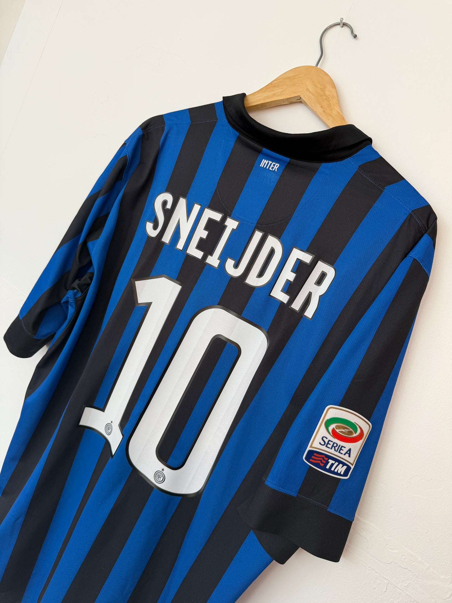 Wesley Sneijder Inter Milan 2011-12 home football shirt (XL)