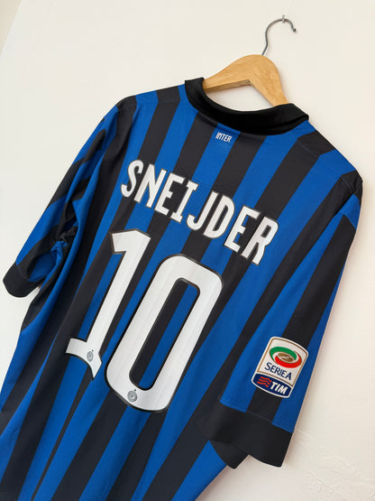 Wesley Sneijder Inter Milan 2011-12 home football shirt (XL)