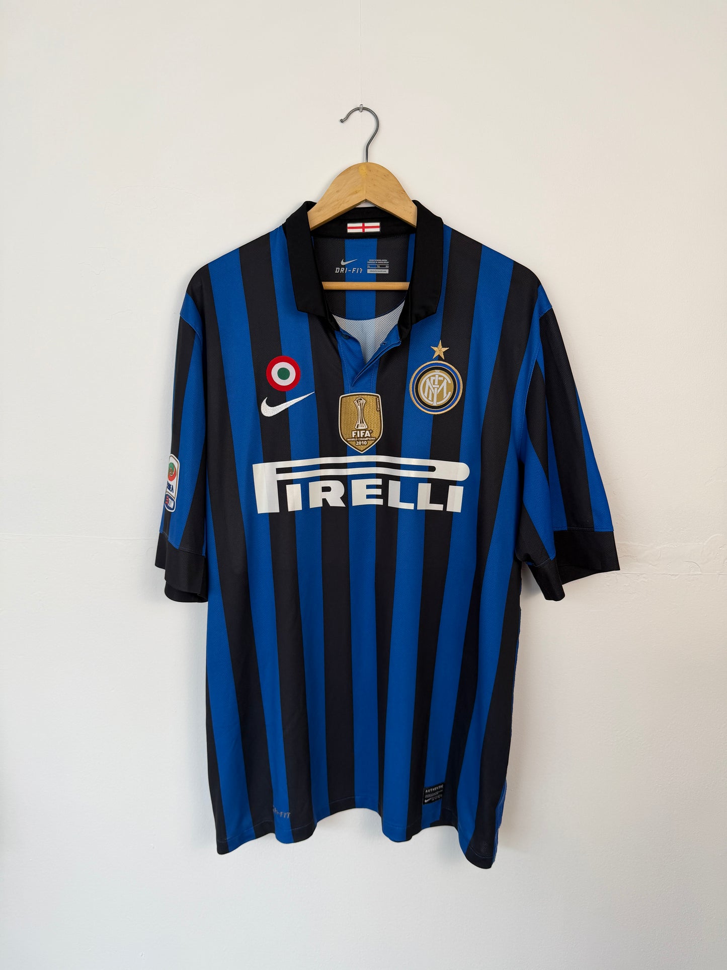 Wesley Sneijder Inter Milan 2011-12 home football shirt (XL)