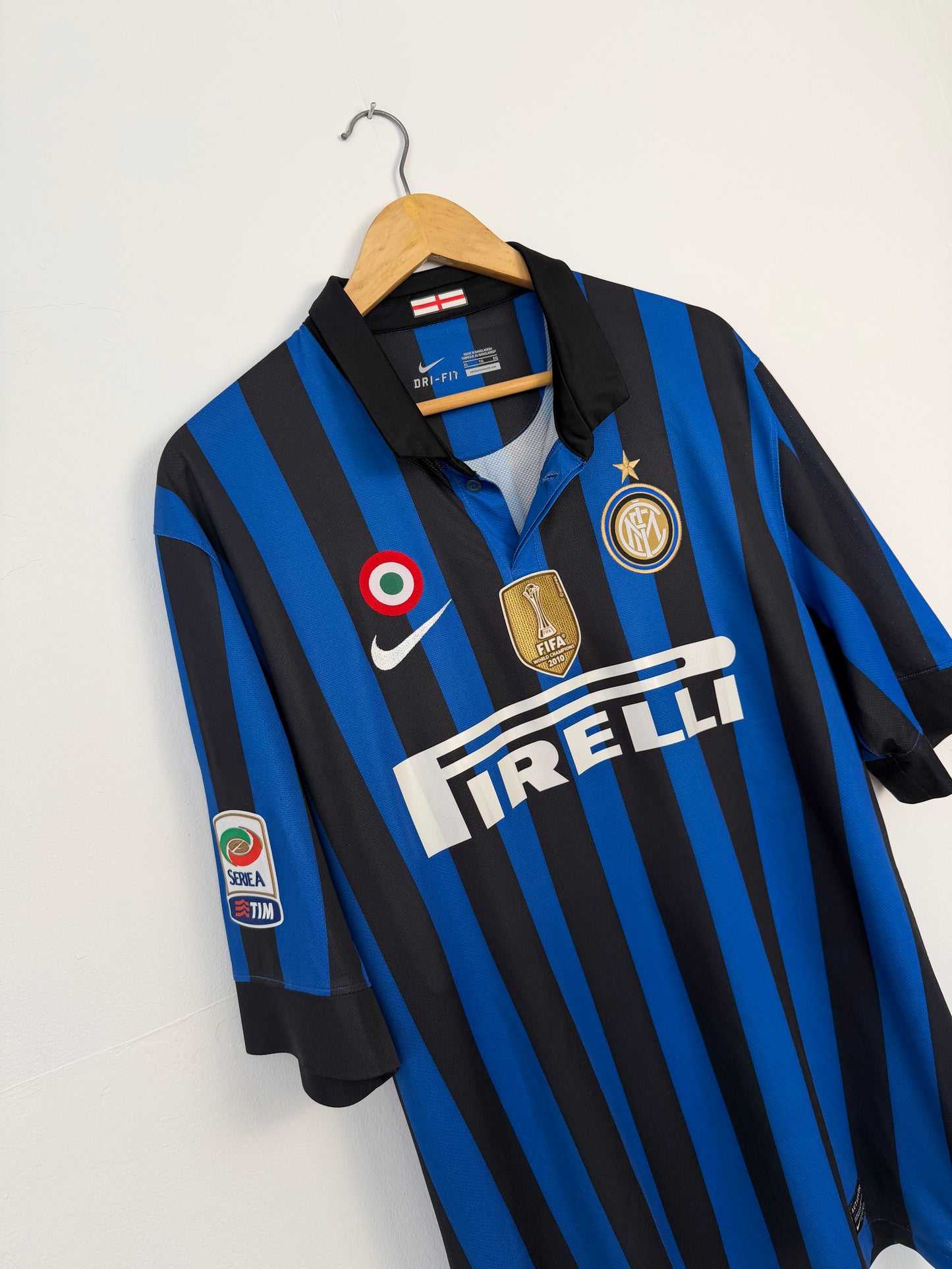 Wesley Sneijder Inter Milan 2011-12 home football shirt (XL)