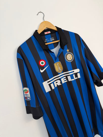 Wesley Sneijder Inter Milan 2011-12 home football shirt (XL)