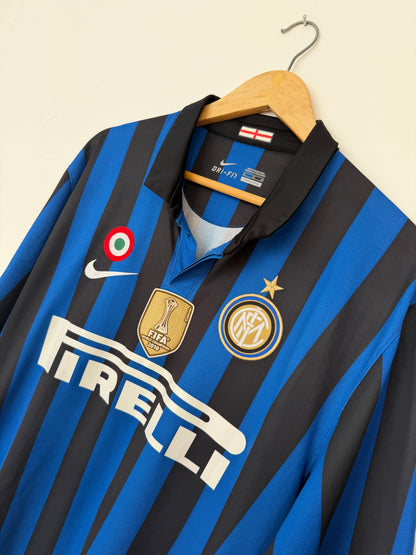 Wesley Sneijder Inter Milan 2011-12 home football shirt (XL)