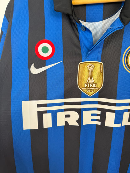 Wesley Sneijder Inter Milan 2011-12 home football shirt (XL)
