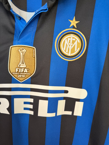 Wesley Sneijder Inter Milan 2011-12 home football shirt (XL)