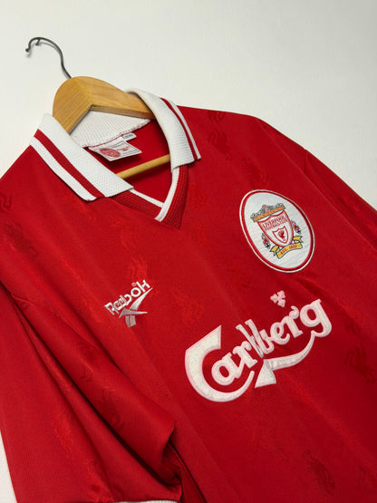 Liverpool FC 1996-98 home football shirt (L)