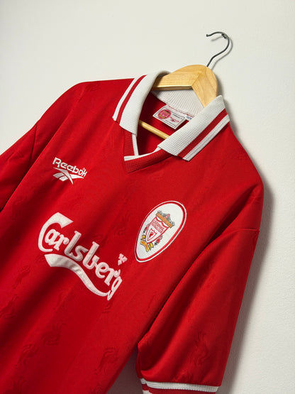 Liverpool FC 1996-98 home football shirt (L)