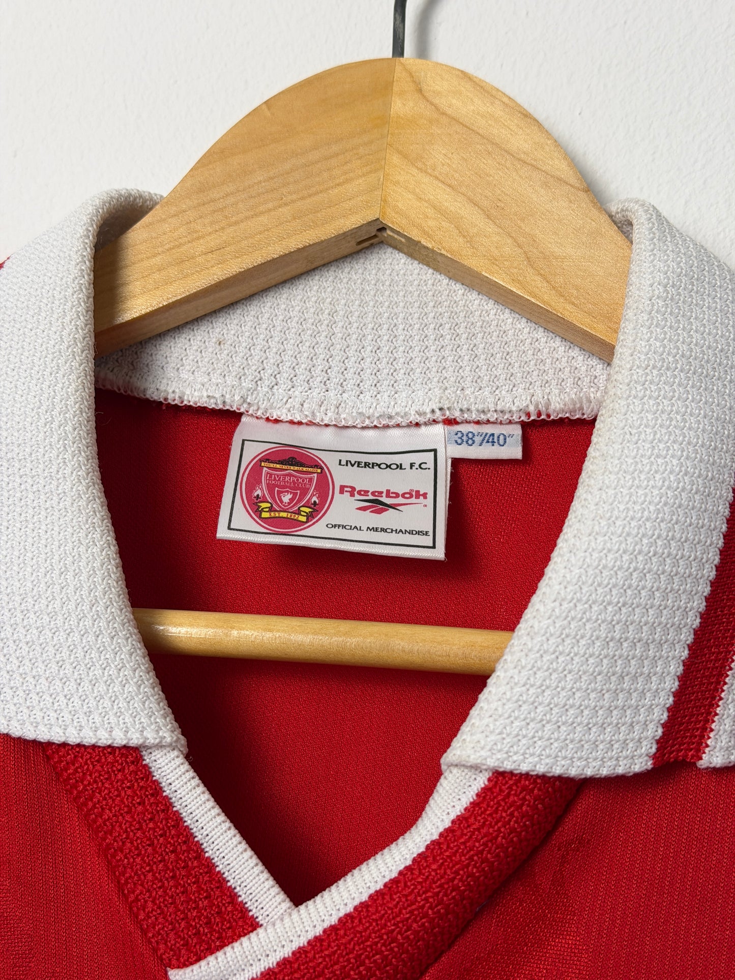 Liverpool FC 1996-98 home football shirt (L)