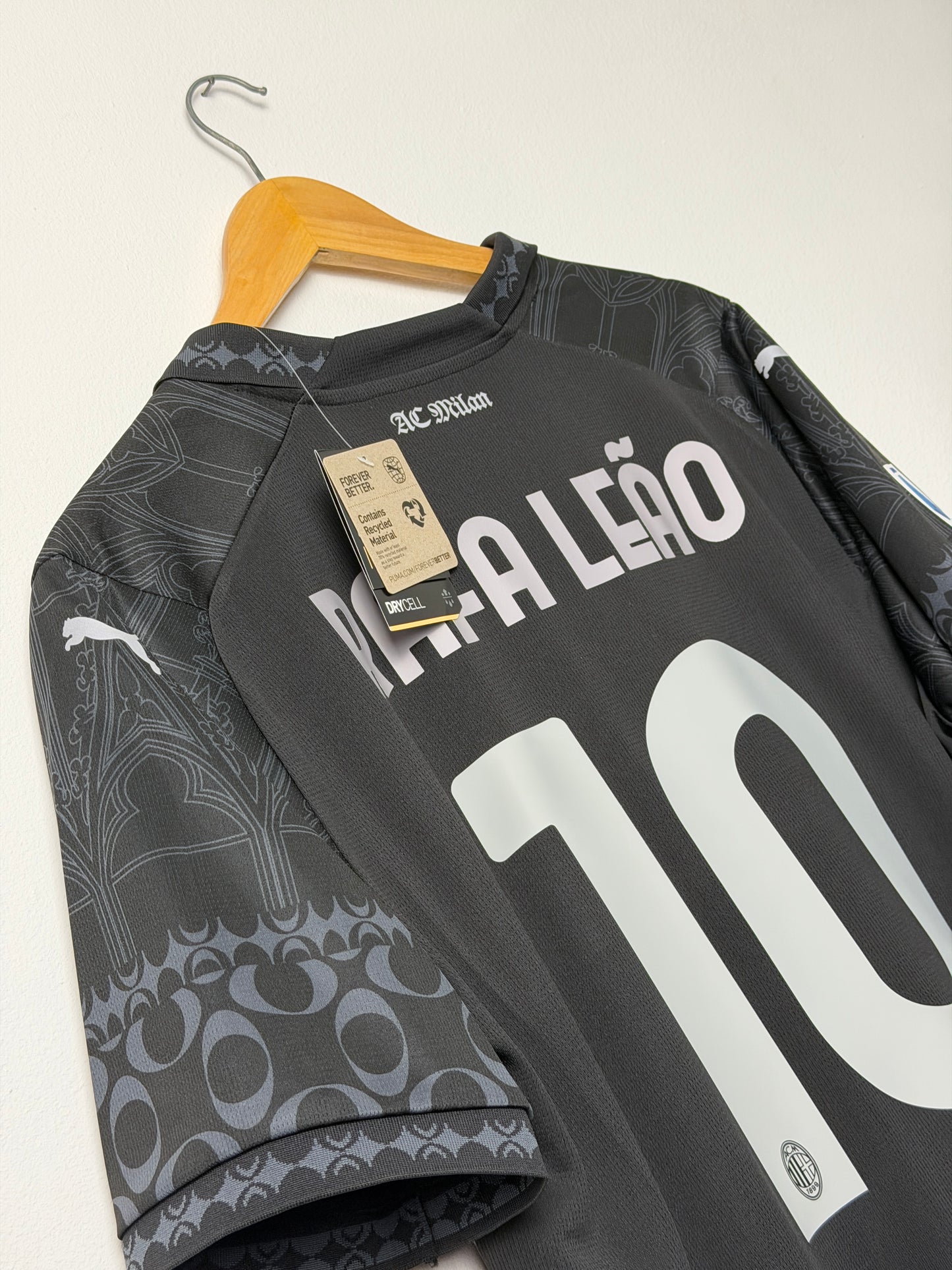 Rafa Leao AC Milan x Pleasures 2023-24 fourth football shirt (L)