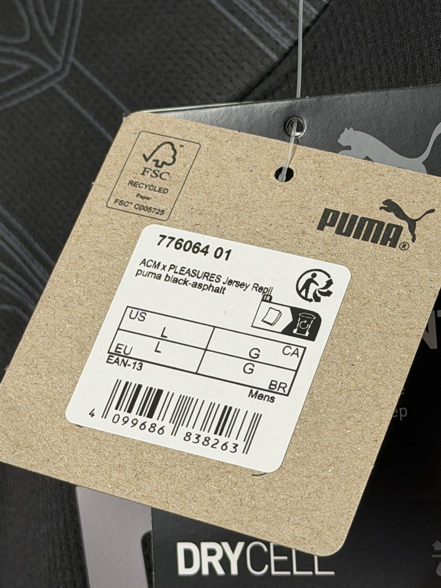 Rafa Leao AC Milan x Pleasures 2023-24 fourth football shirt (L)