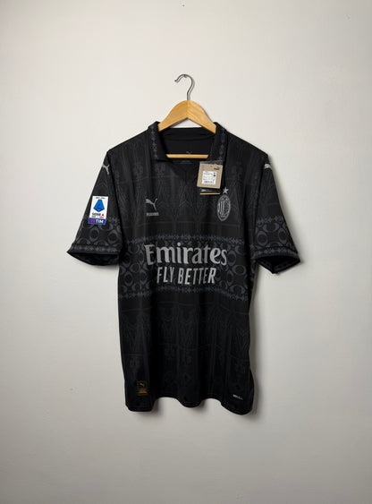 Rafa Leao AC Milan x Pleasures 2023-24 fourth football shirt (L)
