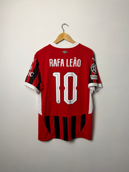Rafa Leao AC Milan 2024-25 home football shirt (L)