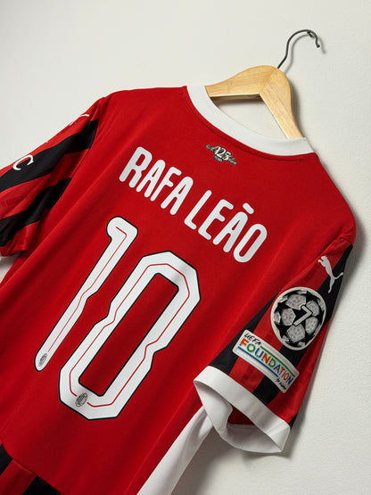 Rafa Leao AC Milan 2024-25 home football shirt (L)
