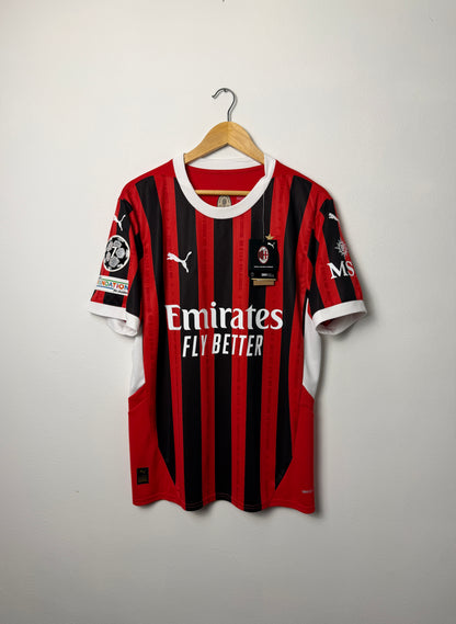 Rafa Leao AC Milan 2024-25 home football shirt (L)